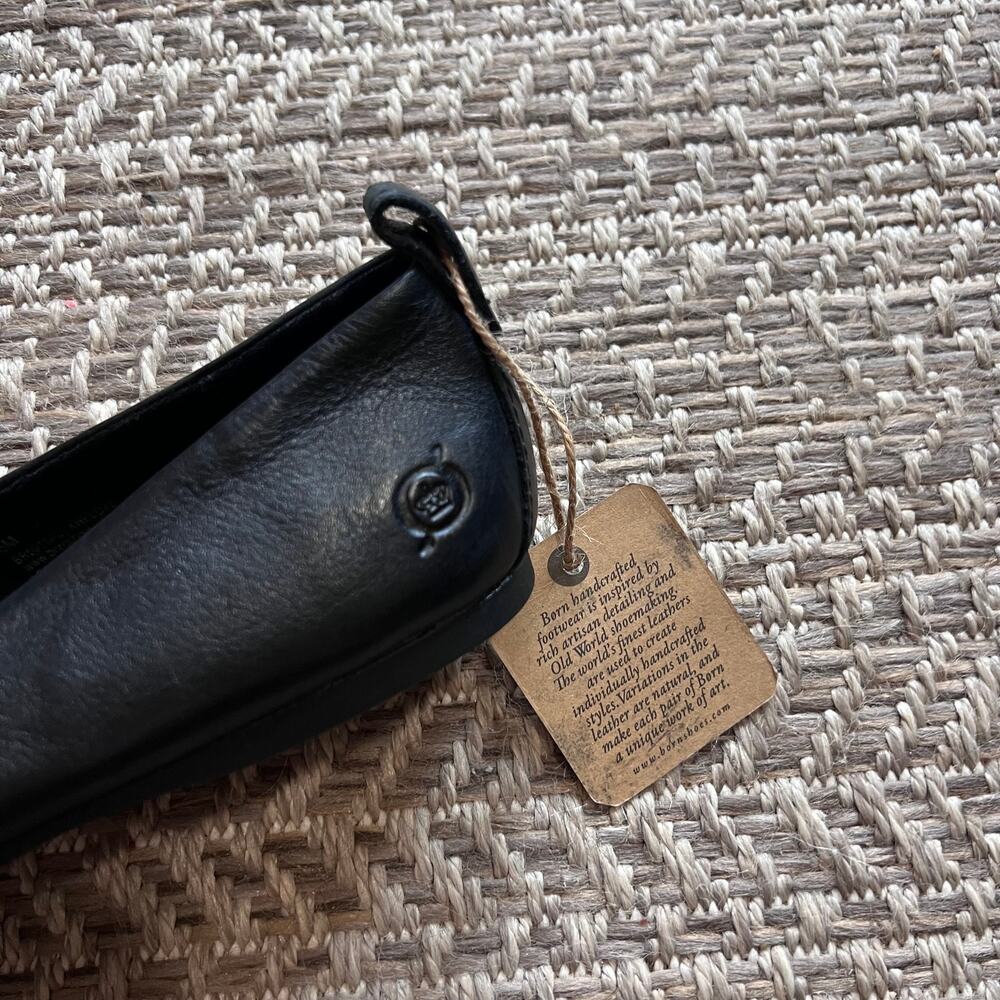 Born Leather Flats Sz 6M - Picture 2 of 5